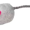 TRIXIE SET MUIZEN PLUCHE MET CATNIP WIT / GRIJS