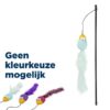 TRIXIE SPEELHENGEL VOGEL KUNSTSTOF / STOF / PLUCHE MET CATNIP ASSORTI