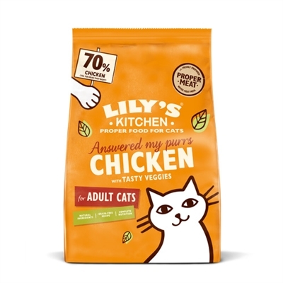 LILY'S KITCHEN CAT ADULT CHICKEN WITH TASTY VEGGIES