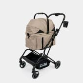 InnoPet Nomad Kattenbuggy & Reismand – 78x51x109 cm Taupe