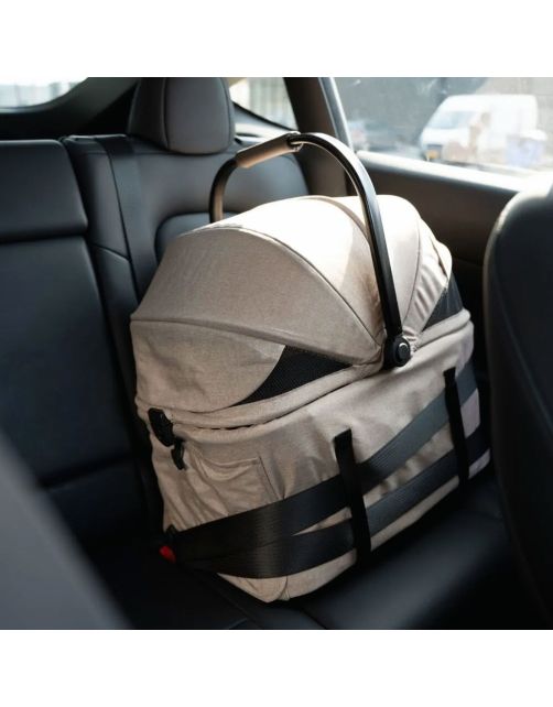 InnoPet Nomad Kattenbuggy & Reismand – 78x51x109 cm Taupe