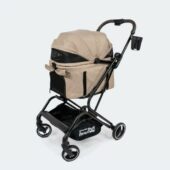InnoPet Nomad Kattenbuggy & Reismand – 78x51x109 cm Taupe