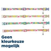 TRIXIE KATTENHALSBAND BLOEMEN MOTIEF ASSORTI