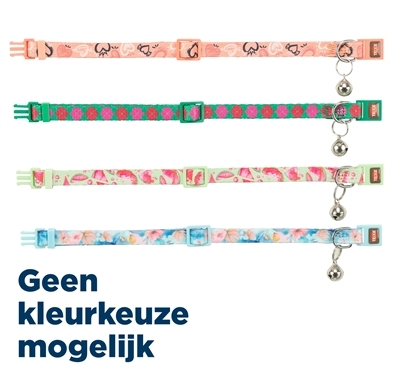 TRIXIE KATTENHALSBAND FLOWER POWER ASSORTI