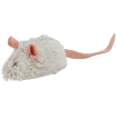 rixie active mouse pluche – 8 cm 3 st