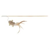 TRIXIE SPEELHENGEL MUIS MET VEREN HOUT / JUTE / CANVAS