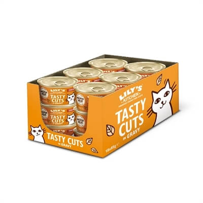 LILY'S KITCHEN SIMPLY CHICKEN TASTY CUTS IN GRAVY
