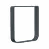 Trixie Tunnelstuk voor 4-weg kattenluik 20×22 cm zwart