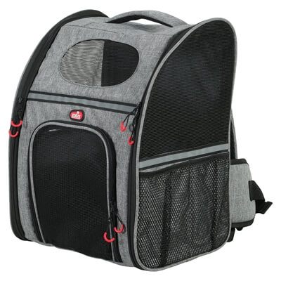 ZOLUX KATTENTAS RUGTAS MAXIMAAL 8 KG GRIJS / ZWART